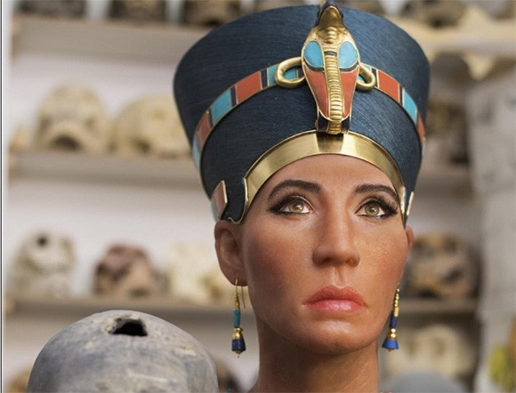 これが絶世の美女と噂された古代エジプト王妃「ネフェルティティ」のご尊顔か？3Dスキャンで再現された3400年前のミイラの姿