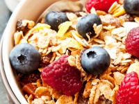 Muesli with Berries for Breakfast