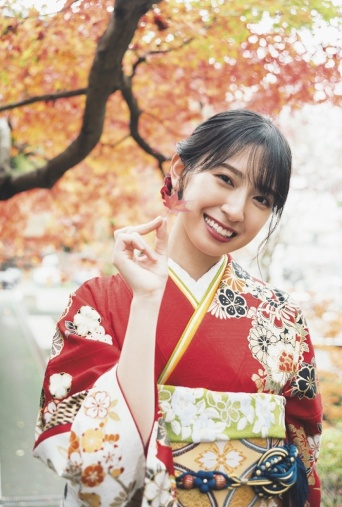 ⒞「20±SWEET[トゥエンティ・スウィート] 2023 JANUARY」ローソンエンタテインメント購入特典ポストカード【金村美玖（日向坂46）】