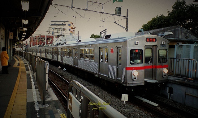 池上線（華氏103さん撮影、Flickerより）