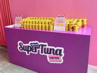 韓国内シェアNo.1を誇るツナブランドPOPUP開催中！BTSメンバーが描かれた日本限定商品も登場