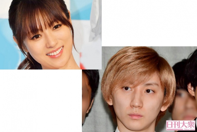 深田恭子(左)と京本大我