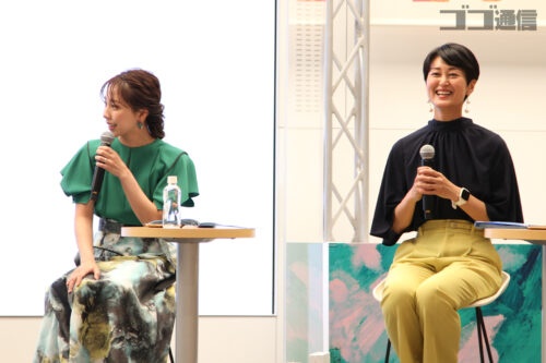 左：鈴木あきえ、右：市川聡子