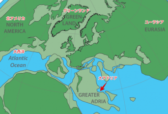 地中海に沈む失われた大陸「大アドリア大陸」が発見される（オランダ研究）