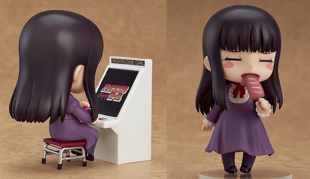 ねんどろいど 大野晶 食べる姿が可愛い