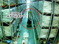 まさかここまで！！フォークリフトが棚に接触。そこからの大災難がすごかった（※追記あり）