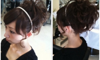 お呼ばれヘアに＊カチューシャ・カチューム☆ヘアアクセサリー使いで華やかさ２倍増し☆