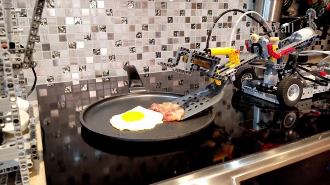 レゴ　全自動朝食作り機