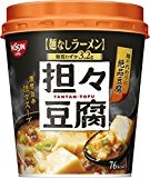 日清食品 日清 麺なしラーメン 担々豆腐スープ 22g×6個