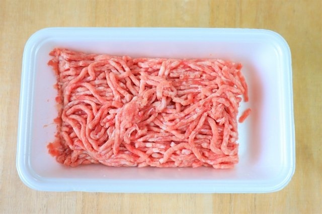 こちらは「豚ひき肉」