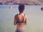 ダレノガレ明美、ビキニ姿を惜しげもなく披露！「くびれやばい！」