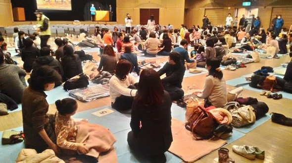 「アクティブ防災 in たきのがわ」の様子