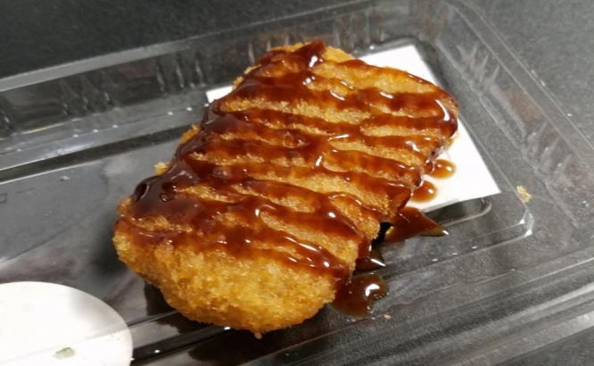 ソースも合いそうだけど...