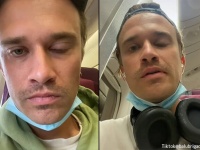 飛行機内で子供の叫び声に29時間耐え続けた男性、左目がけいれんしてしまう