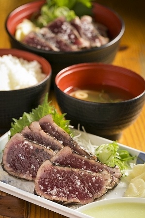 高知といえばやっぱりカツオ