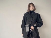 桐谷美玲、超クールな「真っ黒コーデ」を披露。ファンたちから「本当にかっこいい」の声が続々