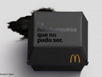 スペインのマクドナルドが「存在しないハンバーガー」で森林火災被災者に対する募金活動