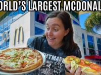 世界最大のマクドナルドにはピザやパスタもある！しかも結構うまいらしい