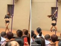 子供はきょとーん？で親は激怒。幼稚園の始業式で本格的なポールダンスが上演された件(中国)