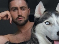 イケワンとイケメン再び。ハスキーのルナと飼い主のリアムさん近況