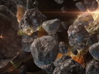 45億年前の隕石に謎の金属物質が含まれていた