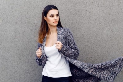 短足に見えるだと!?　スーパーロングカーディガンってどう？ 　男子「ナシ」⇒●％