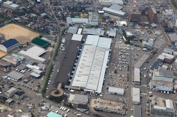 金沢市中央卸売市場（金沢市画像オープンデータより）