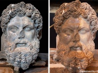 トルコの古代都市遺跡で見事な大理石の「ゼウスの頭部」が発見される