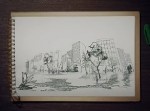 【トリックアート】空間に立体的なマンションを描いていく３Ｄペンが凄い！