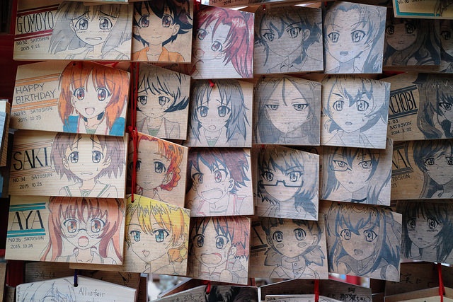 大洗磯前神社の絵馬。普段はこんな感じなんだけど（Haya_BSさん撮影、Flickrより）