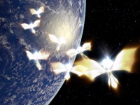 大きな翼をもつ7人の天使と遭遇した？宇宙飛行士の神秘的な体験談