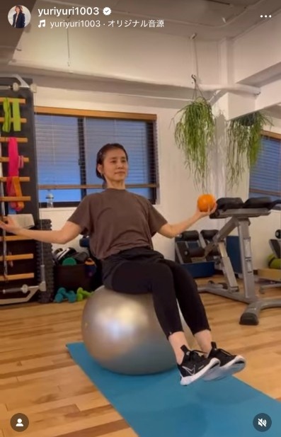Instagram:石田ゆりこ(@yuriyuri1003)より
