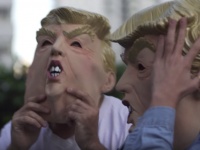 ハロウィンのマスクの売れ行きから米大統領選の行方を予測できる？