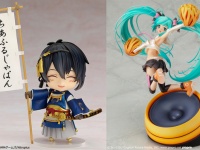 「初音ミク」・刀剣乱舞「三日月宗近」フィギュア
