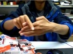 “指消しマジック”を極めた男性が超クール！