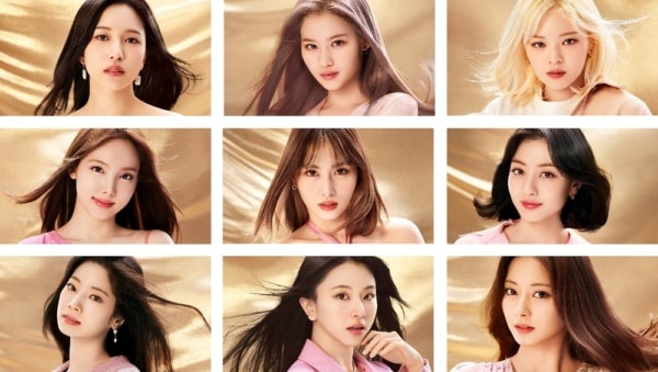 際立つ美しさ。「TWICE」9人の魅力が輝くLUXコラボ動画公開