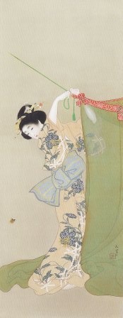 上村松園「ほたる」（1913）