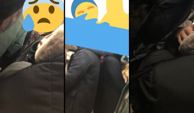 車内も人、人、人(画像はヤスシ(@fanta_4031)さんから)