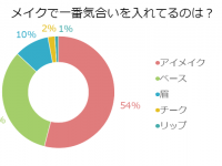 女性100人に聞いた！メイクで一番気合いを入れるのはやっぱりアソコ！