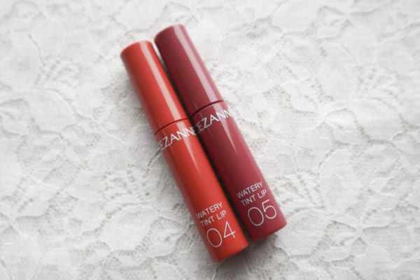 セザンヌ・超人気ティントリップ新色レビュー！　2つの深みカラーが追加