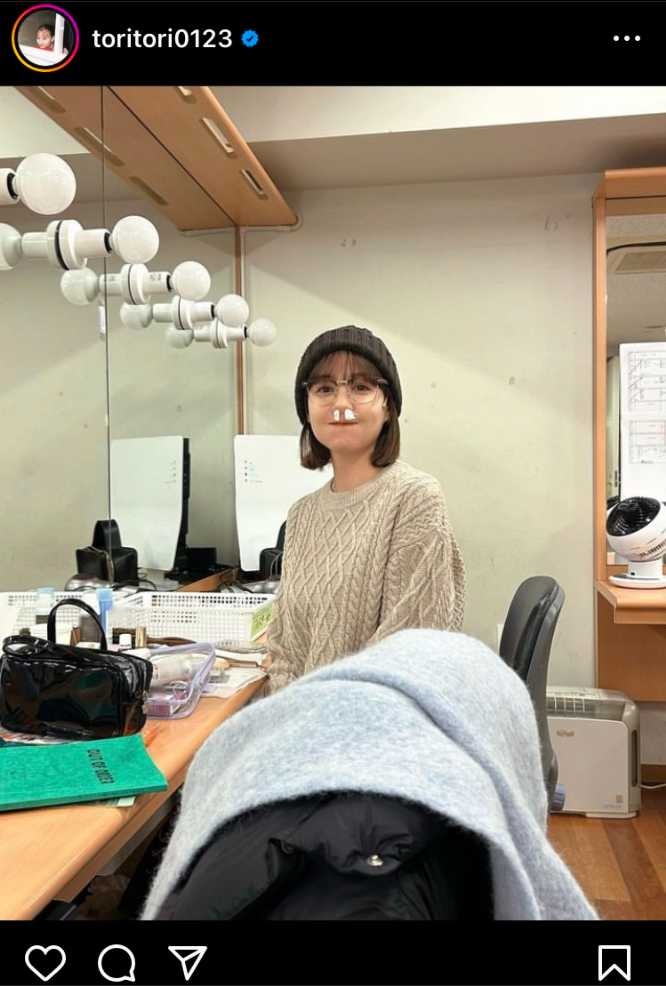 Instagram：トリンドル玲奈(@toritori0123)より