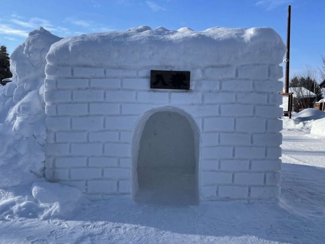 側面には中に入るための入り口が空けられている(画像は網走監獄提供)