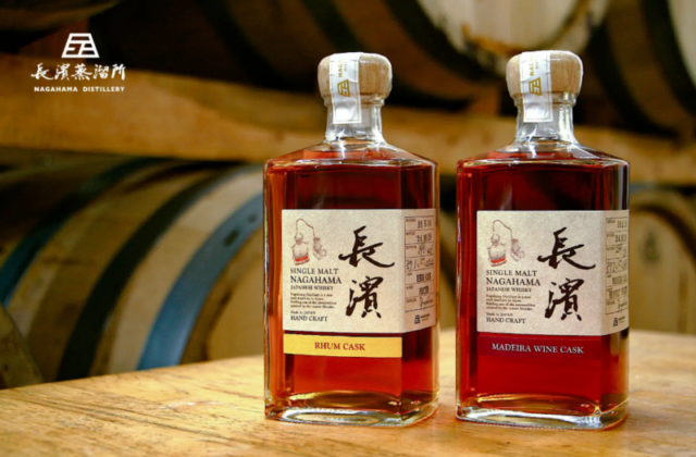 「シングルモルト長濱 ラムカスクバッチ 2524」と「シングルモルト長濱マデイラカスクバッチ 2883」
