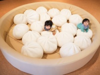 生春巻きの〝具〟になれる遊具、福岡に登場　 マントウの仲間入りも...大人も子供も「アジびをアジみ！」