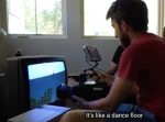 超スロー映像とブラウン管を使って、テレビで映像が流れる仕組みを解説。