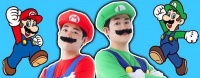 ヒゲも忠実に再現！「スーパーマリオ」マリオとルイージの衣装が新登場