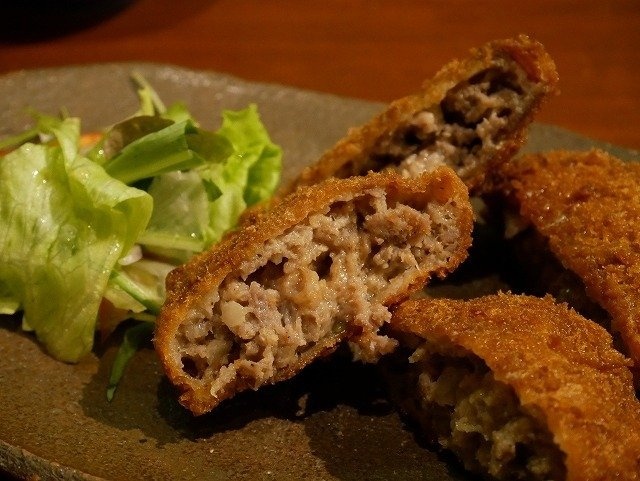 美味しそうな......メンチカツ？ミンチカツ？