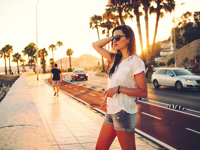 vintage toned summertime fashion