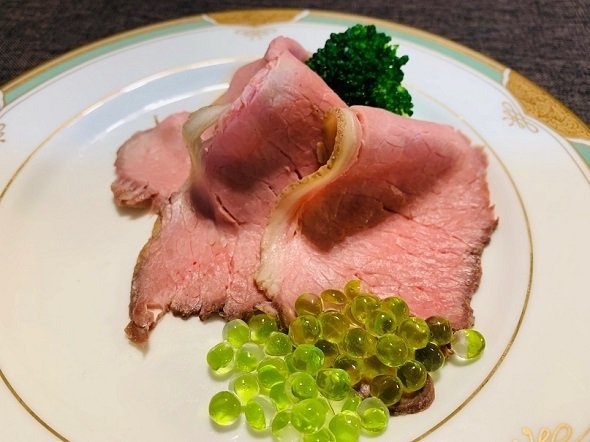 ローストビーフに添えてみた