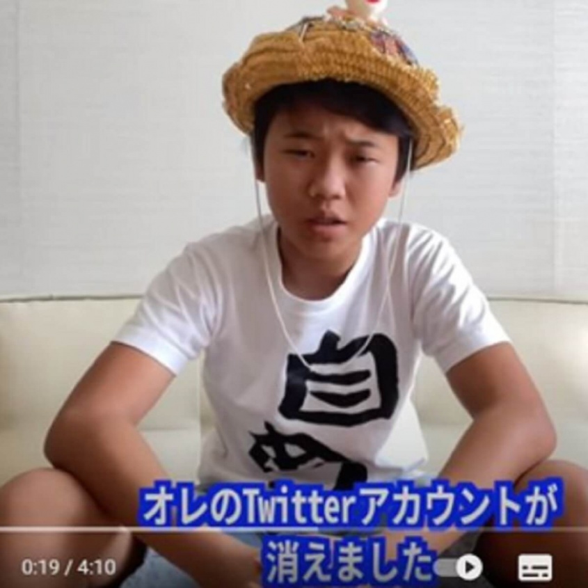 YouTube：少年革命家ゆたぼんチャンネルより